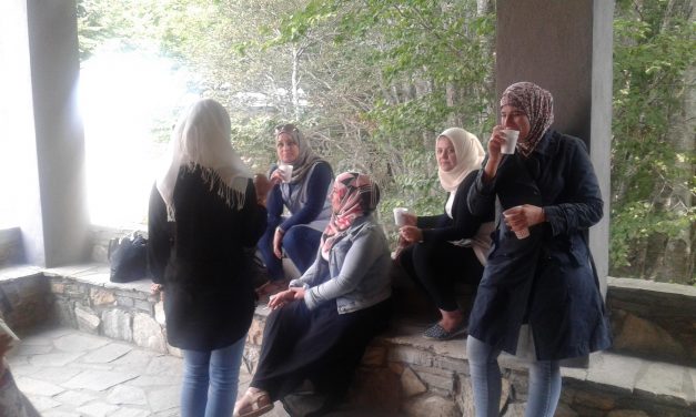 101 refugees at YMCA’S Mountainous  Training  Center of Nymfaio